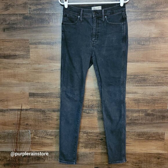 Madewell Jeans 28 Skinny 10" High Rise Starkey Wash MA977 Tummy Control Stretch - Picture 1 of 13